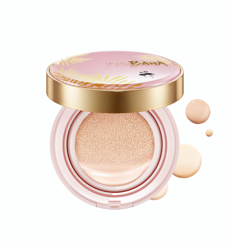 代理管理网印彩巴哈光感雪肌气垫CC霜